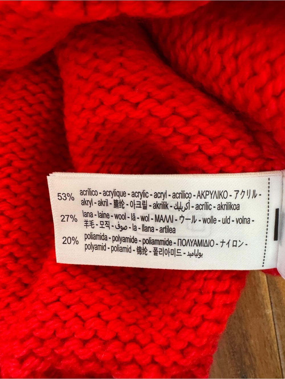 Zara women’s large Red Knit Short-Sleeve Cardigan - Picture 7 of 8